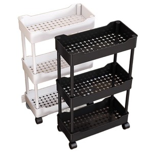 Étagère de rangement étroite pour cuisine, 5 niveaux, avec roulettes, pour l'arrière du réfrigérateur ou la salle de bain - Product Image 5