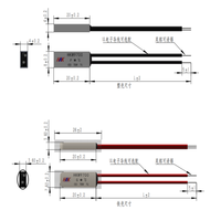 Ksd301 Chauffe-eau électrique Protecteur thermique Manuel/Solaire/Source d'alimentation par batterie pour voitures Ménages Garages