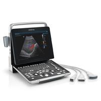 Mindray DP-50 Vet Eco-Friendly Reusable Fully Digital Portable Ultrasound System Trolley for Dog Animal Surgery-Color Doppler