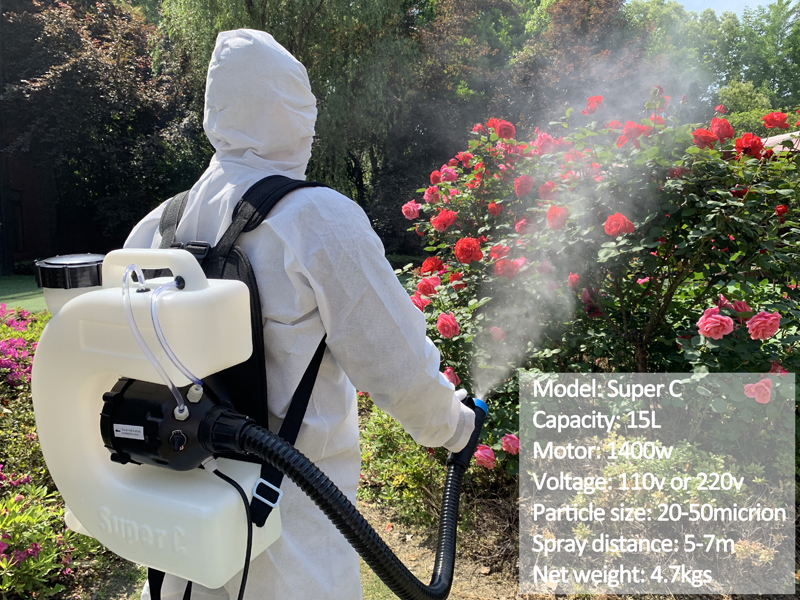 China Backpack Mosquito Sprayer Mist Blower Atomizer Electric ULV Weed