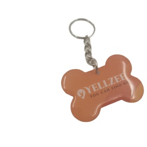 LLavero de etiqueta de Mascota de perro de servicio inteligente con NTAG213 NFC y código QR Fácil acceso de emergencia e información del controlador Símbolo médico - Product Image 4