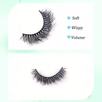 Cils en bande extra volumineux et touffus en faux vison pour un maquillage tendance Y2K