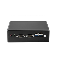 Ordinateur de bureau de haute qualité Nuc I5 4200U/I7 4500U Thin Client Dual LAN Dual COM Win10 Linux Gaming Portable Pc Mini Pcs