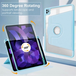 Funda para <span class=keywords><strong>iPad</strong></span> Air 13 Pulgadas M4/M3/M2 2026/2025/2024 con Soporte para Lápiz, Funda con Soporte para <span class=keywords><strong>iPad</strong></span> <span class=keywords><strong>Pro</strong></span> <span class=keywords><strong>12.9</strong></span> Pulgadas 2022/2021/2020/2018 - Product Image 3