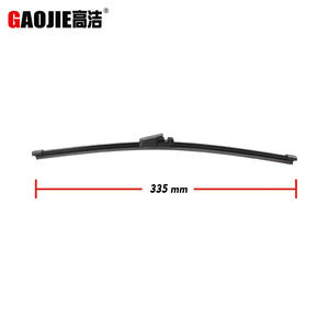 Ensemble de lames et bras d'essuie-glace arrière Gaojie pour Volkswagen Golf 5 Mk5 2004-2008 en caoutchouc synthétique - Product Image 3