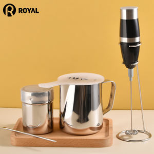 Friture à lait automatique, 3 en 1, manuel, détachable et puissante, ensemble <span class=keywords><strong>de</strong></span> carafe pour boisson, mélangeur pour café en plastique ABS, nouveauté, noir, - Product Image 1