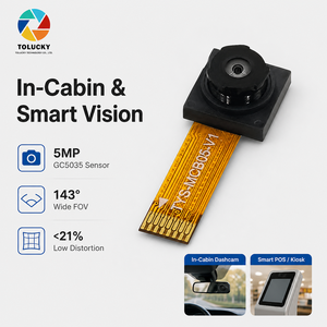 โมดูลกล้อง MIPI 5MP GC5035 สำหรับการมองเห็นในที่แสงน้อยในเวลากลางคืน HDR ใช้พลังงานต่ำ เหมาะสำหรับการจดจำใบหน้า บ้านอัจฉริยะ - Product Image 1