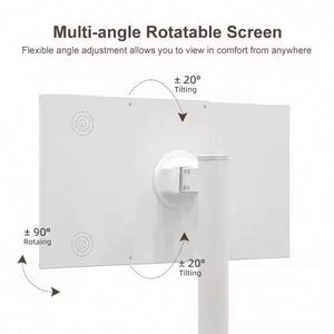 Téléviseur intelligent <span class=keywords><strong>22</strong></span> <span class=keywords><strong>pouces</strong></span> Ultra HD Mini-LED avec écran <span class=keywords><strong>tactile</strong></span>, caméra 1200W, Android 13, WiFi, TV de table portable - Product Image 2
