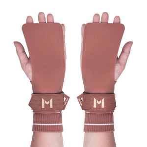 Tay cầm tập tạ chống trơn, chất lượng cao, có thể điều chỉnh, bề mặt vân gỗ, in logo MKAS tùy chỉnh, dùng cho tập luyện sức mạnh và tập luyện chéo. - Product Image 2