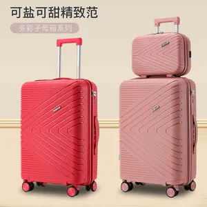 Factory Directly Wholesale PP Luggage Set 20 Inch Luggage Trolley Bag 4 Pieces PP Luggage Sets Travel With 360 Degree Wheels