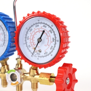 आर. एन. r12 r134a r22 <span class=keywords><strong>r502</strong></span> दो तरह गेज प्रशीतन hvac मीटर वाल्व सूचक पढ़ने कई गुना गेज - Product Image 6