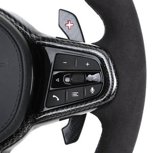 Volante Personalizado LCI con Acabado en Alcántara para <span class=keywords><strong>BMW</strong></span> G20 G22 G30 M2 G87 M3 G80 M4 G82 G83 G42 Z4 G29 M5 F90 F80 F82 F87 M340 M340i - Product Image 3