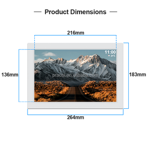 Cadre photo numérique WiFi pour écran tactile HD IPS Cadre photo numérique 10.1 "Rotation automatique du diaporama Via Frameo Envoyer des <span class=keywords><strong>photos</strong></span> vidéo - Product Image 6
