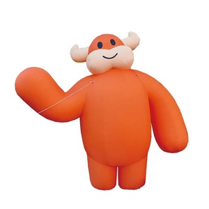 <span class=keywords><strong>Pikachu</strong></span> gonflable géant avec cœur, modèle de personnage de dessin animé, publicité extérieure, mascotte gonflable pour la décoration de fête - Product Image 2