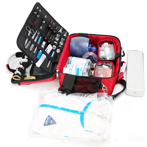 Лучшая цена, Красный Аптечка первой помощи, аптечка экстренного выживания для медсестер, физиотерапевтов, врачей - Product Image 2