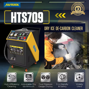 AUTOOL HTS709发动机碳二氧化碳汽车清洗工业高压干冰清理机 - Product Image 6
