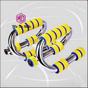 Housses de protection en mousse NBR noires et jaunes Mai Da Rubber pour équipement de fitness à usage commercial - Product Image 3