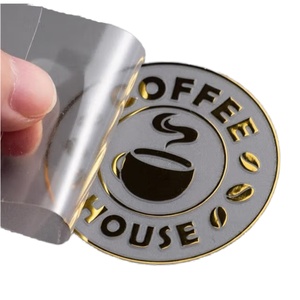 Customizable Glossy UV Transfer Vinyl <b>Labels</b> with Custom Shape for Waterproof <b>Gift</b> Packaging and Candle Stickers - Product Image 1