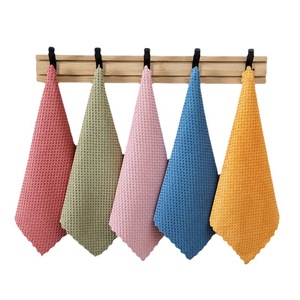 Paños de limpieza de granos de cebada rectangulares absorbentes para cocina, toallas de cocina para ollas y sartenes - Product Image 2