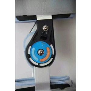 Hengkang <b>Knee</b> <b>Brace</b> Stabilizer One Size Grey Mesh Aluminum Alloy Summer Use Unisex Leg <b>Support</b> - Product Image 2