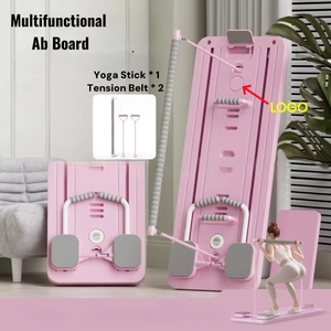 Nhà Thương mại có thể gập lại Pilates Board đa chức năng Cải Cách bụng lõi huấn luyện viên AB tập thể dục ABS Con lăn thiết bị tập luyện - Product Image 2