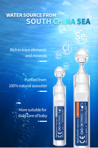 Solução descartável estéril lavagem ocular 0.9%/3% Seawater 15ml ferida/olho/nariz/orelha lavagem solução salina - Product Image 4