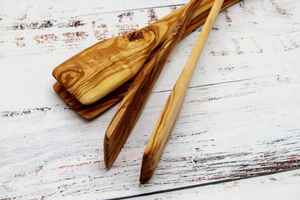 ที่คีบอาหารไม้สำหรับทำอาหาร เสิร์ฟ ย่าง และเตรียมอาหาร ทำด้วยมือจากไม้ธรรมชาติคุณภาพพรีเมียม - Product Image 4