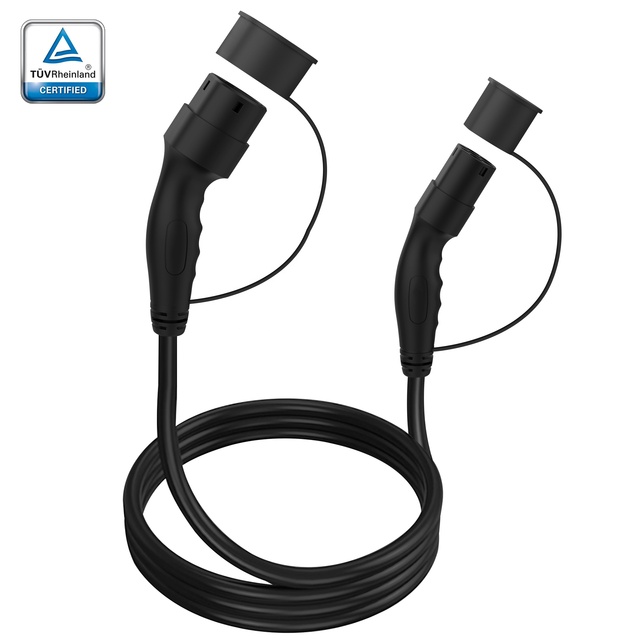 COMPRATIBLE WITH ALL TYPE 2 EVS/PHEVS Electric Vehicle Model 2 EV Charger Cable TYPE 2