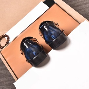 Chaussures en cuir véritable pour hommes de qualité supérieure, confortables, classiques, formelles, chaussures de créateur sur mesure - Product Image 4