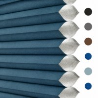 Tissu pour stores plissés alvéolés en tissu beige pour serre, fabrication ODM/OEM sur mesure, pour fenêtre [Tissu uniquement]