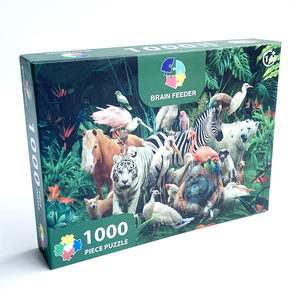 Tùy chỉnh câu đố ghép hình in cá nhân não trò chơi 1000 miếng người lớn ghép hình câu đố OEM 1000PCS câu đố - Product Image 5