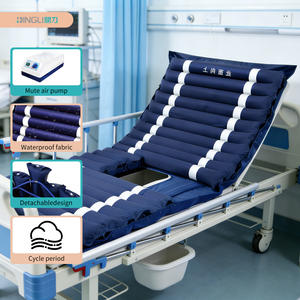 Matelas médical anti-escarres à air avec pompe, coussin tubulaire, trou pour toilettes, <span class=keywords><strong>lit</strong></span> d'hôpital et de soins infirmiers - Product Image 2