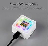 Papan Pengembangan Layar LCD ESP32-S3 0,85 inci, Dilengkapi Array Mikrofon Ganda dan LED RGB Surround, Wi-Fi 2.4GHz dan BLE 5