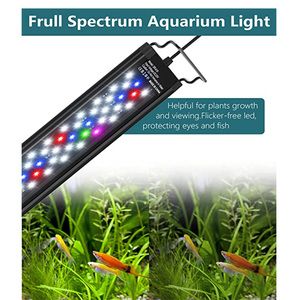 Fullgain FG170 4 pieds, lumière LED pour <span class=keywords><strong>aquarium</strong></span> planté, super fine, réglable, blanc <span class=keywords><strong>bleu</strong></span>, lumière LED RGB pour <span class=keywords><strong>aquarium</strong></span> d'<span class=keywords><strong>eau</strong></span> <span class=keywords><strong>douce</strong></span>, lumière pour <span class=keywords><strong>aquarium</strong></span> de poissons - Product Image 6