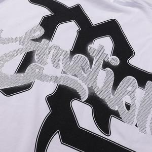 Top qualité 100% coton t-shirts Streetwear graphique imprimé surdimensionné vêtements pour hommes émotion mixte T-Shirts pour hommes - Product Image 6