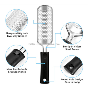 Thép không gỉ chân tập tin Callus da chết <span class=keywords><strong>rasp</strong></span> loại bỏ qua biên giới Callus Remover chân tập tin - Product Image 2