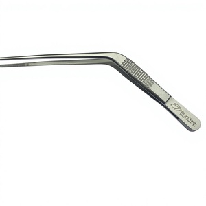 คีมตัดเย็บผ้าแบบมีมุม Wilde Ear Dressing Forceps ทำจากสแตนเลส ขนาด 5 นิ้ว - Product Image 2
