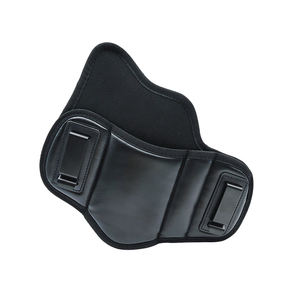 Pannenkoek <span class=keywords><strong>Holster</strong></span> Pistool Iwb <span class=keywords><strong>Holster</strong></span> Faux Lederen Custom Tactische Pannenkoek Universele Zwarte Pistool <span class=keywords><strong>Holster</strong></span> Met Magazine Zakje - Product Image 3