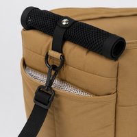 Sac de transport matelassé pour animaux de compagnie, pliable, avec couverture en maille, poche latérale de rangement, pour petits chiens et chats, léger (700g), sac de voyage portable pour chiots