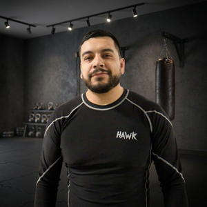 Chemise de compression à manches longues noire, 100% polyester, respirante, séchage rapide, antibactérienne, UPF 50, logo personnalisé, fitness, MMA - Product Image 3