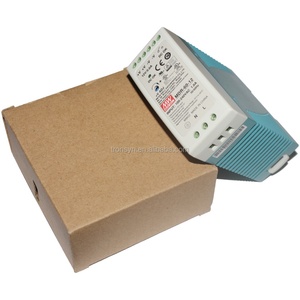 Alimentation universelle industrielle sur rail DIN Meanwell MDR-60-12 60W à sortie unique 12V 5A, mini convertisseur catalytique - Product Image 3