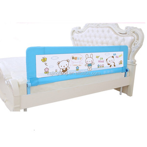 <span class=keywords><strong>Barrière</strong></span> <span class=keywords><strong>de</strong></span> <span class=keywords><strong>lit</strong></span> pliable en métal pour bébé, <span class=keywords><strong>barrière</strong></span> <span class=keywords><strong>de</strong></span> <span class=keywords><strong>lit</strong></span> pour tout-petit, système <span class=keywords><strong>de</strong></span> verrouillage double anti-accrochage, certifiée EN71, convient à toutes les tailles - Product Image 2