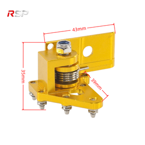 RSP Pointe de pédale de frein <span class=keywords><strong>en</strong></span> alliage d'aluminium CNC pour moto, repose-pied rotatif universel pour moto tout-terrain, tête de pédale arrière - Product Image 2