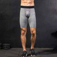 Pantalones Cortos Deportivos Ajustados para Hombre, Transpirables, para Ciclismo, Fitness, con Logotipo Personalizado, para Entrenamiento Deportivo