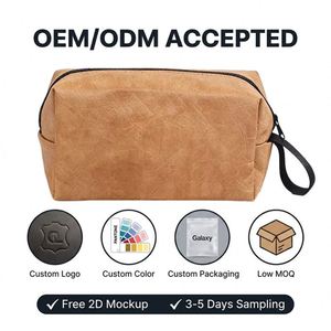 2026 New Cheap Waterproof Unisex <b>Travel</b> <b>Toiletry</b> <b>Bag</b>, Eco-friendly Wear-resistant Leather Fabric - Product Image 2