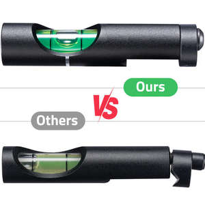 Soporte de Abrazadera de Nivel de Burbuja Antivuelco de Alta Precisión de 20 mm con Ranura Táctica, Aleación de Aluminio, Accesorios de Caza - Product Image 5