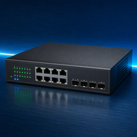 1730S-S8T4S-QA2 Switch Gigabit Ethernet Administrado de 8 Puertos con 4 Uplinks SFP, Capacidad de Conmutación de 336 Gbps y AC Nuevo Original