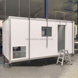 Carcasas para autocaravanas de 13 pies de FRP para vehículos, con gran ángulo de despegue, para expediciones todoterreno, caravanas, remolques y camping en carretera - Product Image 1