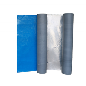 Materiale da costruzione a membrana impermeabilizzante in polietilene polimerico autoadesivo esposto - Product Image 4