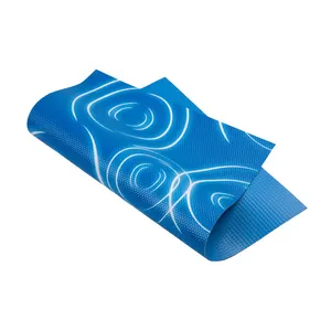 Hanlong 1.5MM PVC Alphabet Printing Design 500d tarpaulin Swimming Pool Cover Vinyl Liner sheet Fabric